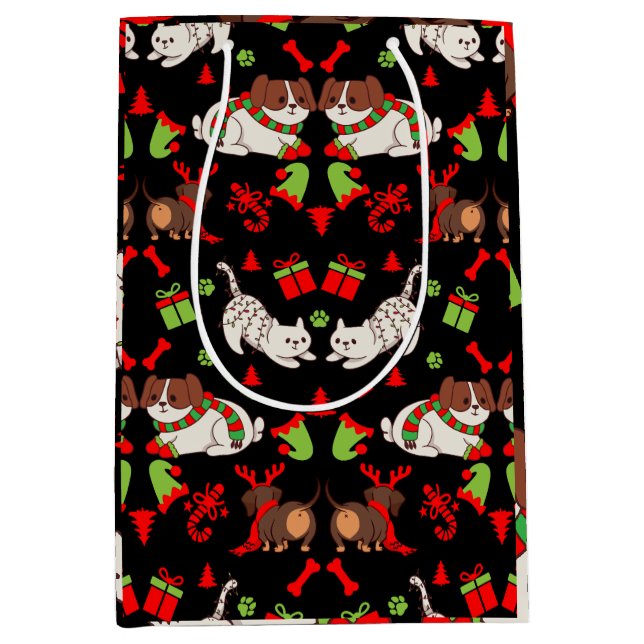 Cute Pet Patterned jul Gift (Framsidan)