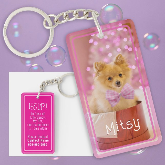 Cute Pet Photo Safety Alert In Case Of Emergency (Skapare uppladdad)