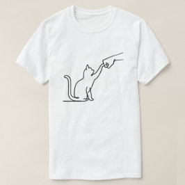 Cute Pet Tee I Kärlek, min bästa vän, Fist Bump P