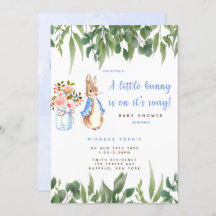 Cute Peter Rabbit Baby Shower