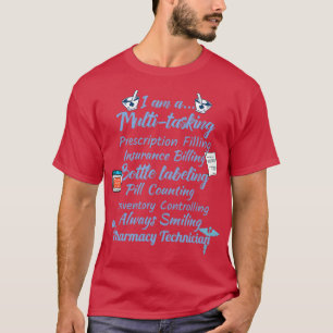 Cute Pharmacists Gift Design Pharmacy Tech Medical T Shirt