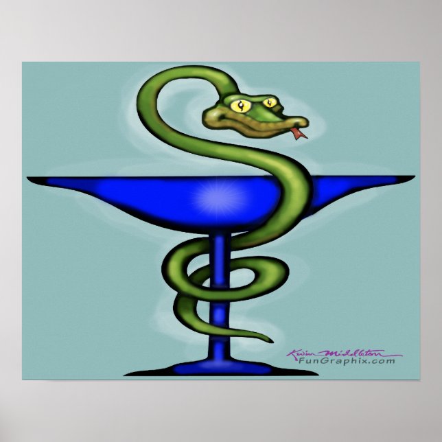 Cute Pharmacy Logotyp Poster (Framsidan)
