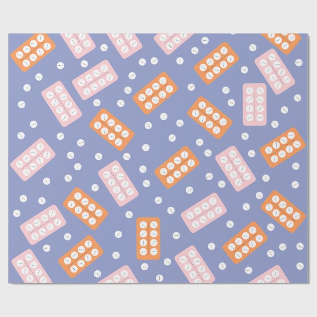 Cute Pharmacy Tech Tissue Paper Presentpapper (Platt)