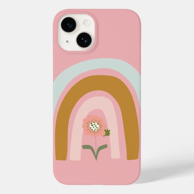 Cute Phone Case för Positive Vibes (Baksida)