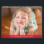 Cute Photo Calendar 2025 God jul Kalender<br><div class="desc">Det är lätt att göra din kalender på Zazzle. Om du vill att ditt arbete ska sparas och använda en gång till senare eller kanske nästa år, är det förmodligen det bästa om du loggar in och skapar ett konto (oroa dig inte, det är gratis och verkligen lätt). Och du...</div>