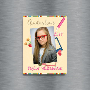 Cute Photo Mitten School Studenten-favoriter Magnet