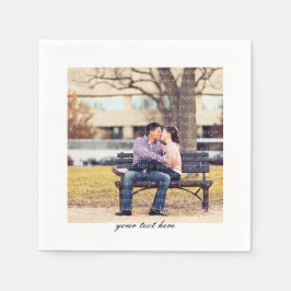 Cute Photo Party Napkin Pappersservett