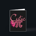 Cute Pi Butterfly Math Helgdag Mathematics Funny P Kort<br><div class="desc">Cute Pi Butterfly Math Helgdag Mathematics Funny Pi Day</div>