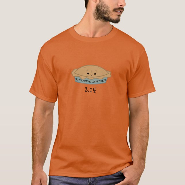Cute Pi-dagen 3.14 Tee Shirt (Framsida)