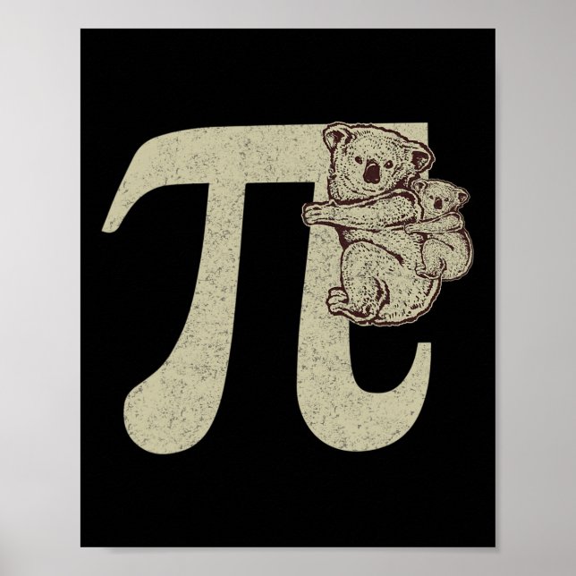 Cute Pi Day 3.14 Math Fläkt Cutie Paj av Poster (Framsidan)
