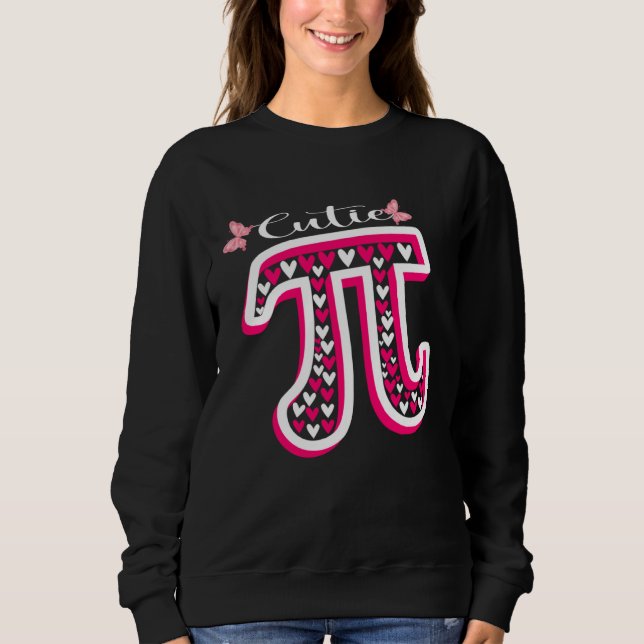 Cute Pi Valentines Day Pi Day Math Day Teacher Wom T Shirt (Framsida)