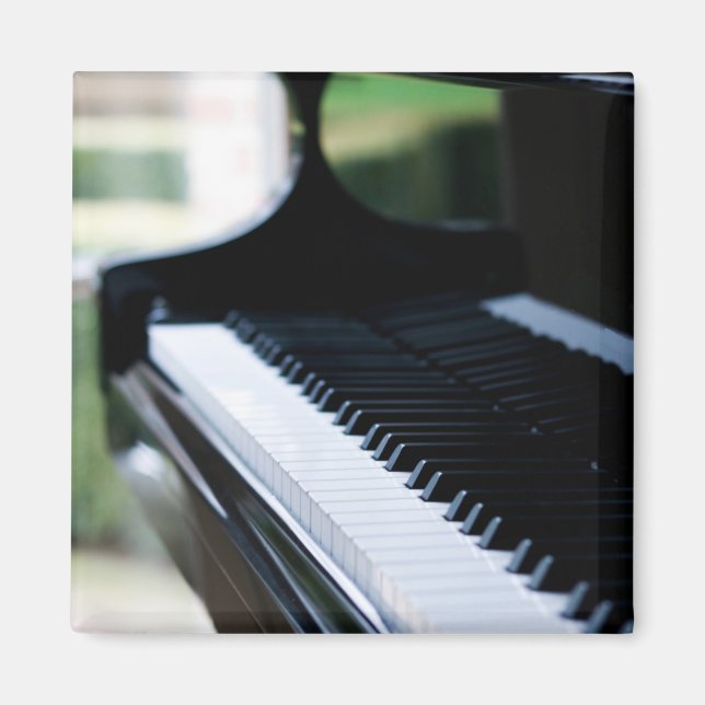 Cute Piano Artwork Magnet (Framsidan)
