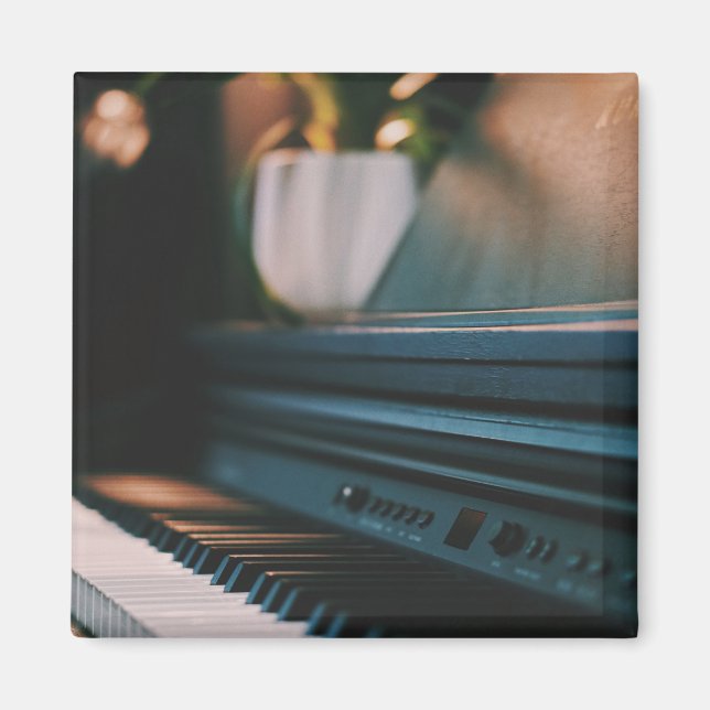 Cute Piano Artwork Magnet (Framsidan)