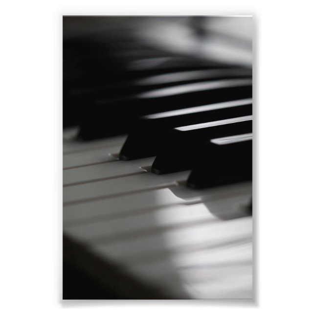 Cute Piano Fototryck (Framsidan)