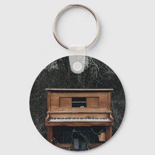 Cute Piano Nyckelring