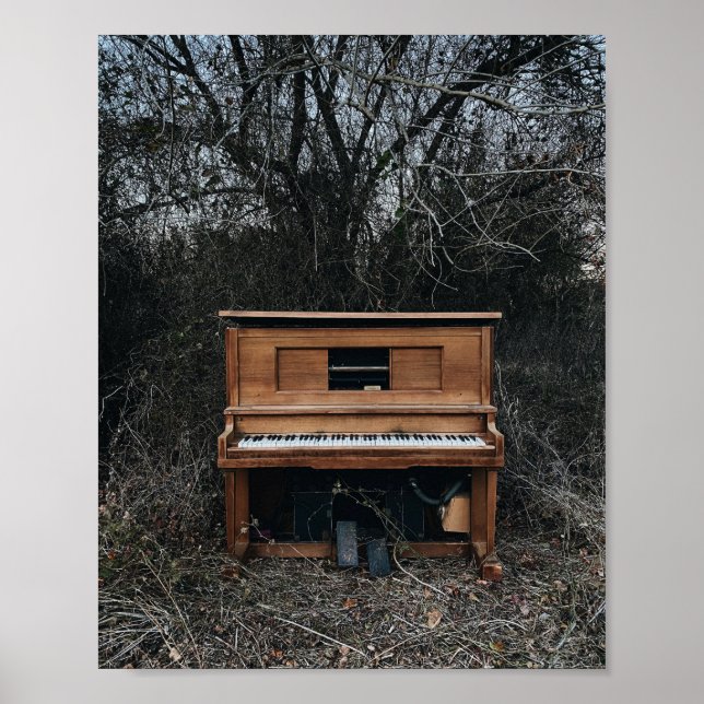 Cute Piano Poster (Framsidan)