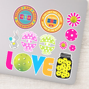 Cute pickleball dekal lakan 003, stor