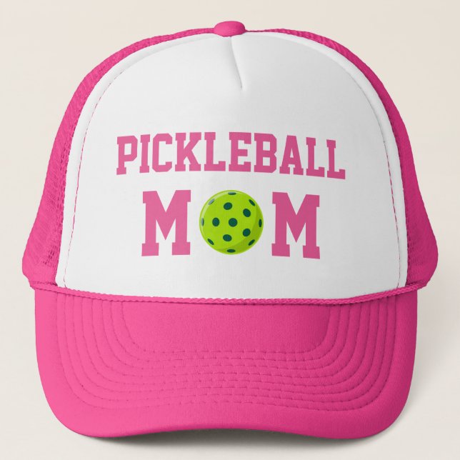 Cute Pickleball Mamma Keps (Framsida)