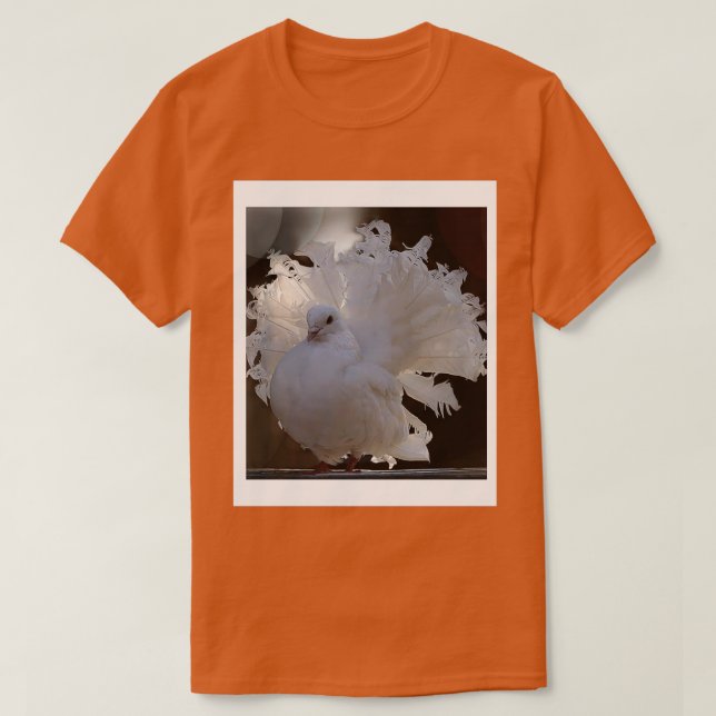 Cute Pigeon 16 T Shirt (Design framsida)