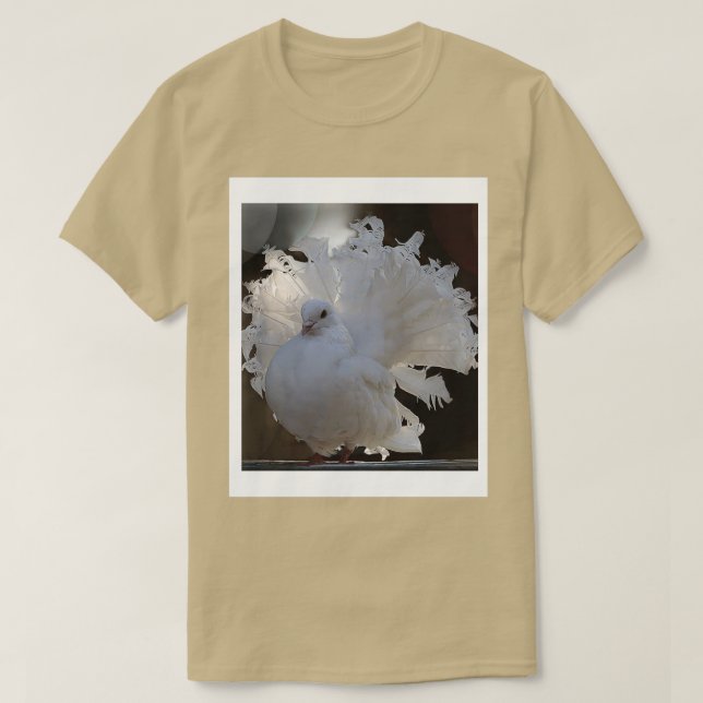 Cute Pigeon 1 T Shirt (Design framsida)