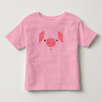 Cute Piggy Rosa Birthday Girl