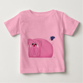 Cute Piglet Chumley och vackra vänner Tee Shirt