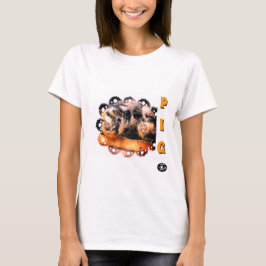 Cute Pigs Pig Piggy for a true fan T Shirt