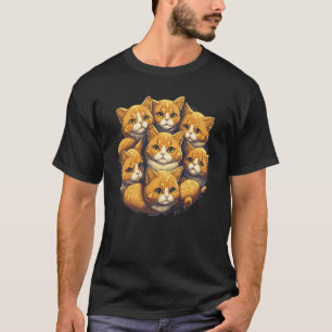Cute Pile of Cats and Kittens T Shirt