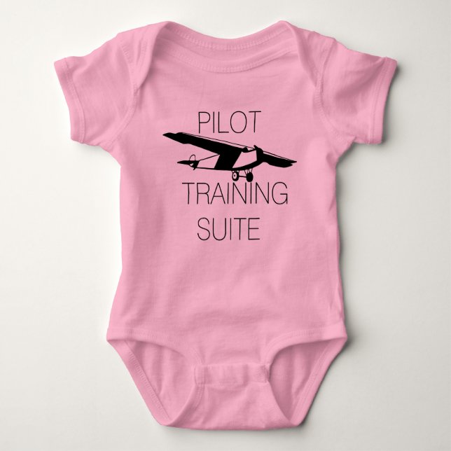 Cute Pilot träningssvit Tee (Framsida)