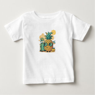 Cute Pineapple Baby Bodydress - Tropical Summer Vi T Shirt