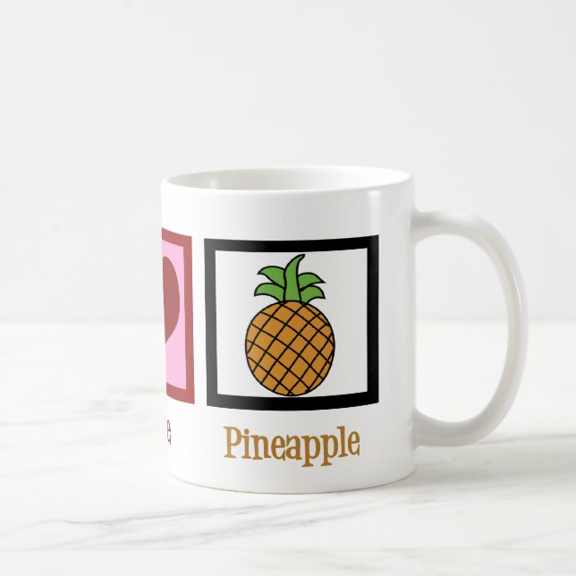 Cute Pineapple Kaffemugg (Höger)