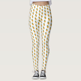 Cute Pineapple Mönster | Modern fertilitet IVF Leggings
