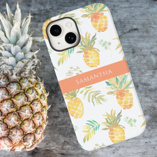 Cute Pineapple Sommaren Mönster Namn
