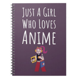 Cute Pink Anime Gifts For Baby Girls Otaku Kaiwaii Anteckningsbok
