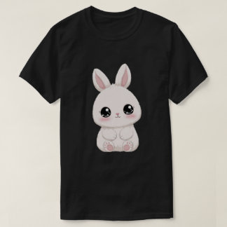 Cute Pink Easter Bunny T Shirt