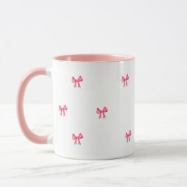 Cute Pink Feminine Coffee Cup Mugg