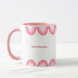 Cute Pink Feminine Coffee Cup Mugg