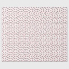 Cute Pink Kittens and Hearts Pattern for Kids Presentpapper