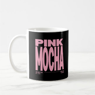 Cute Pink Mocha Coffee Mug Kaffemugg
