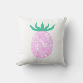Cute Pink Pineapple Kudde