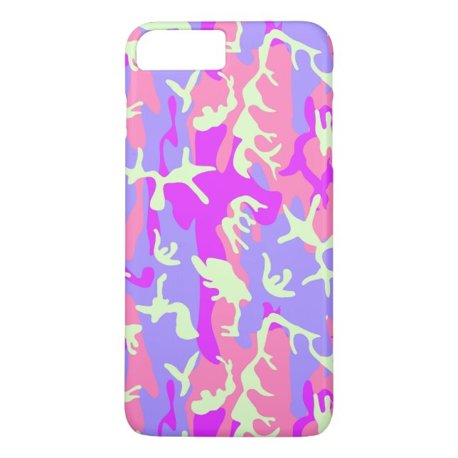 Cute Pinky digital kamouflage mönster Case-Mate iPhone Skal (Baksida)