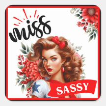 Cute Pinup_ Miss Sassy