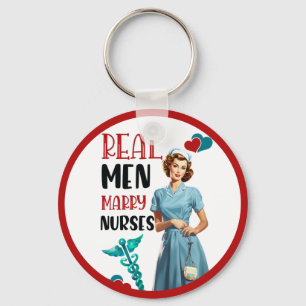 Cute Pinup_ Real Manar Marry Nurses Nyckelring