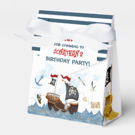Cute Pirat Birthday Tack Presentaskar