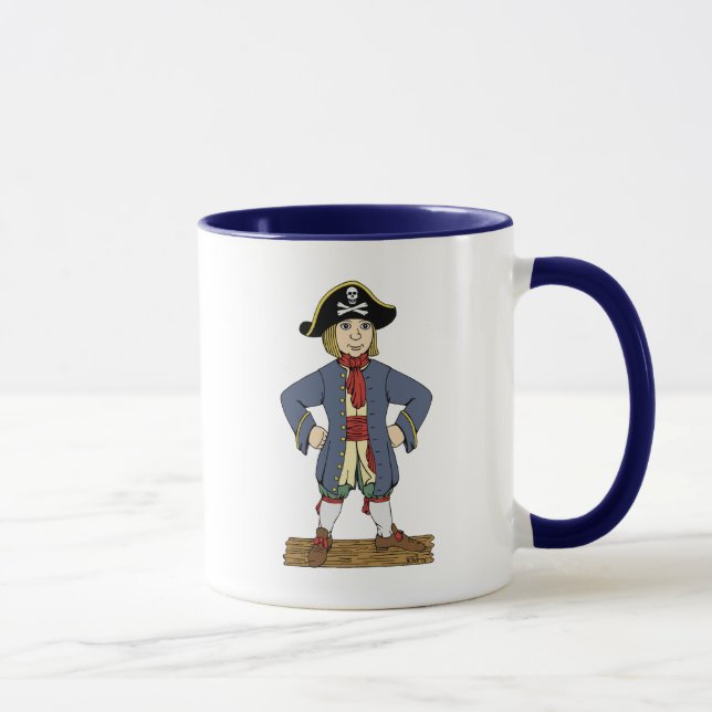 Cute Pirat Lad Mugg (Höger)