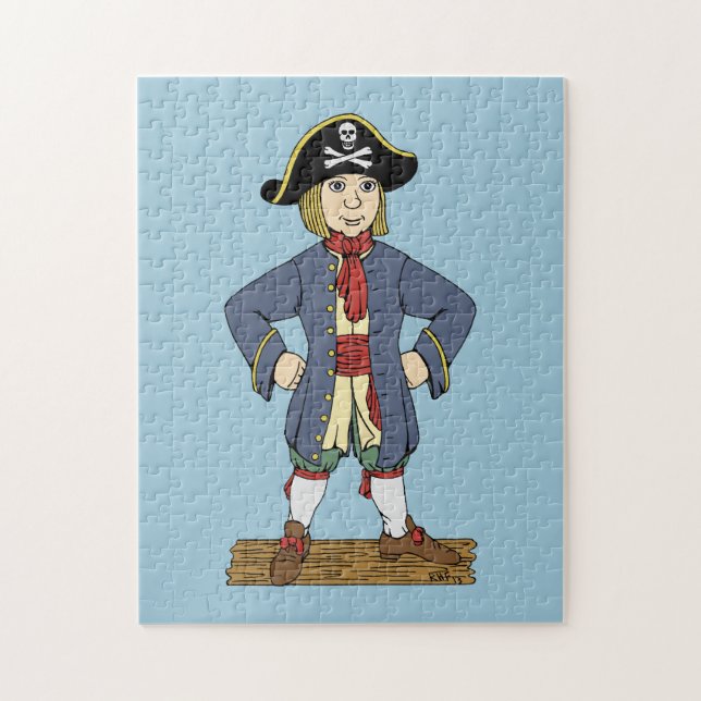 Cute Pirat Lad Pussel (Vertikal)