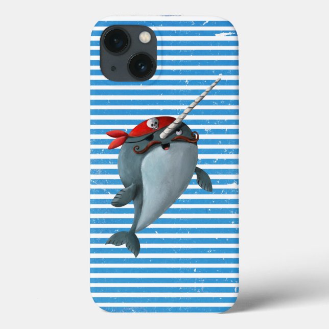 Cute Pirat Narwhal (Baksida)