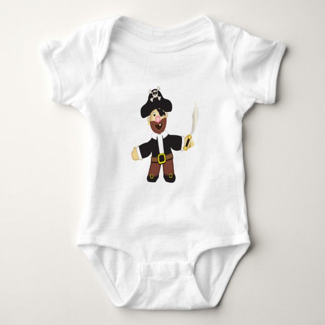 Cute Pirat Tee Shirt (Framsida)
