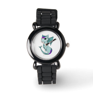 Cute Pisces Dragon design zodiac watch Armbandsur