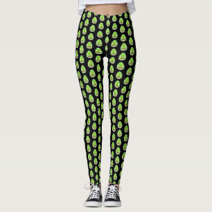 Cute pixelelelhos äggmonster (kaffe, mugg), dragst leggings